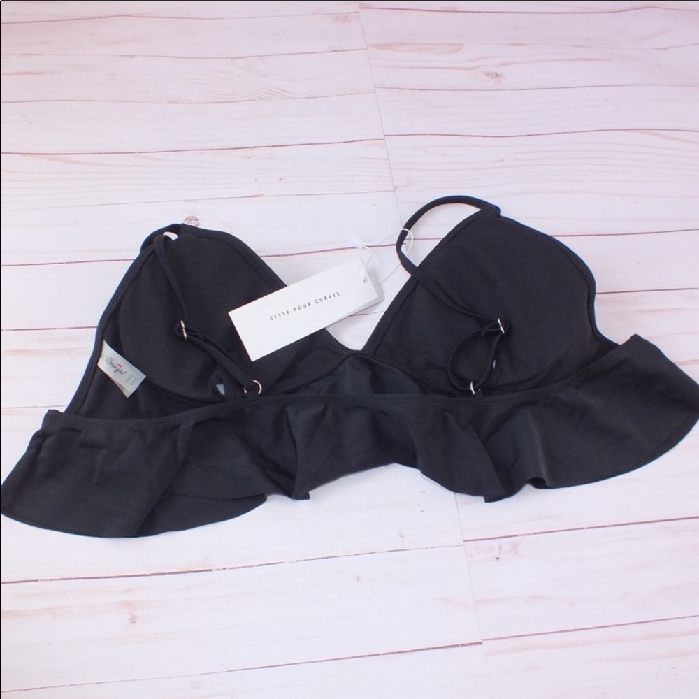 New rose girl swim top size 2x - Picture 3 of 4